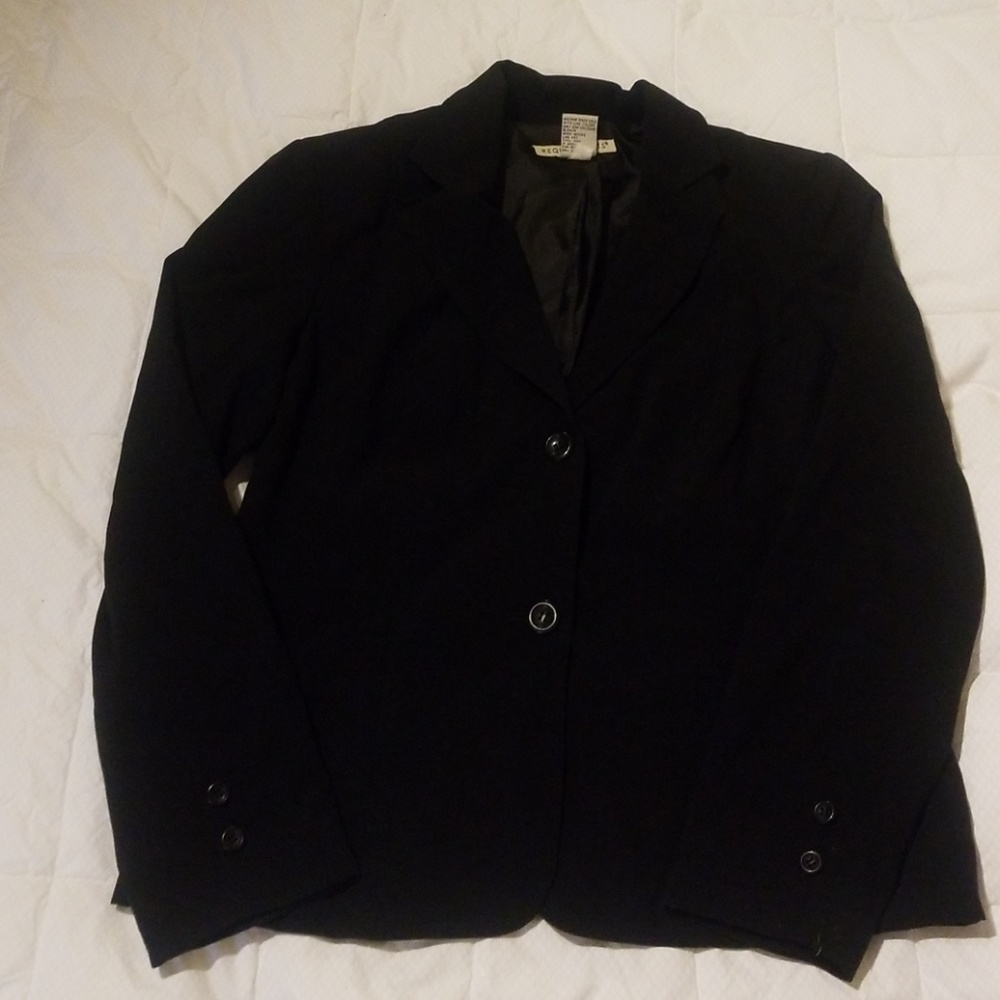 Women's black blazer